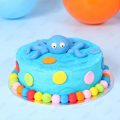 Tiny Octopus Cake