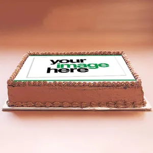 Square Photo Cake