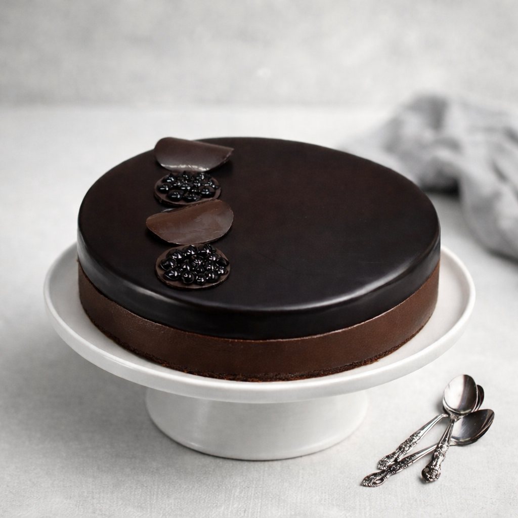 Belgian Midnight Chocolate Cake