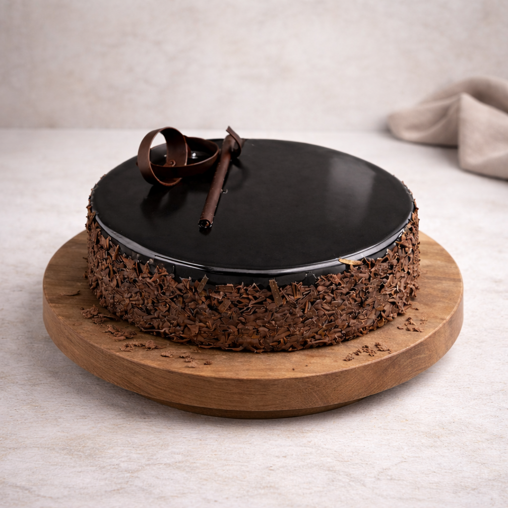 Belgian Malted Chocolate Cake