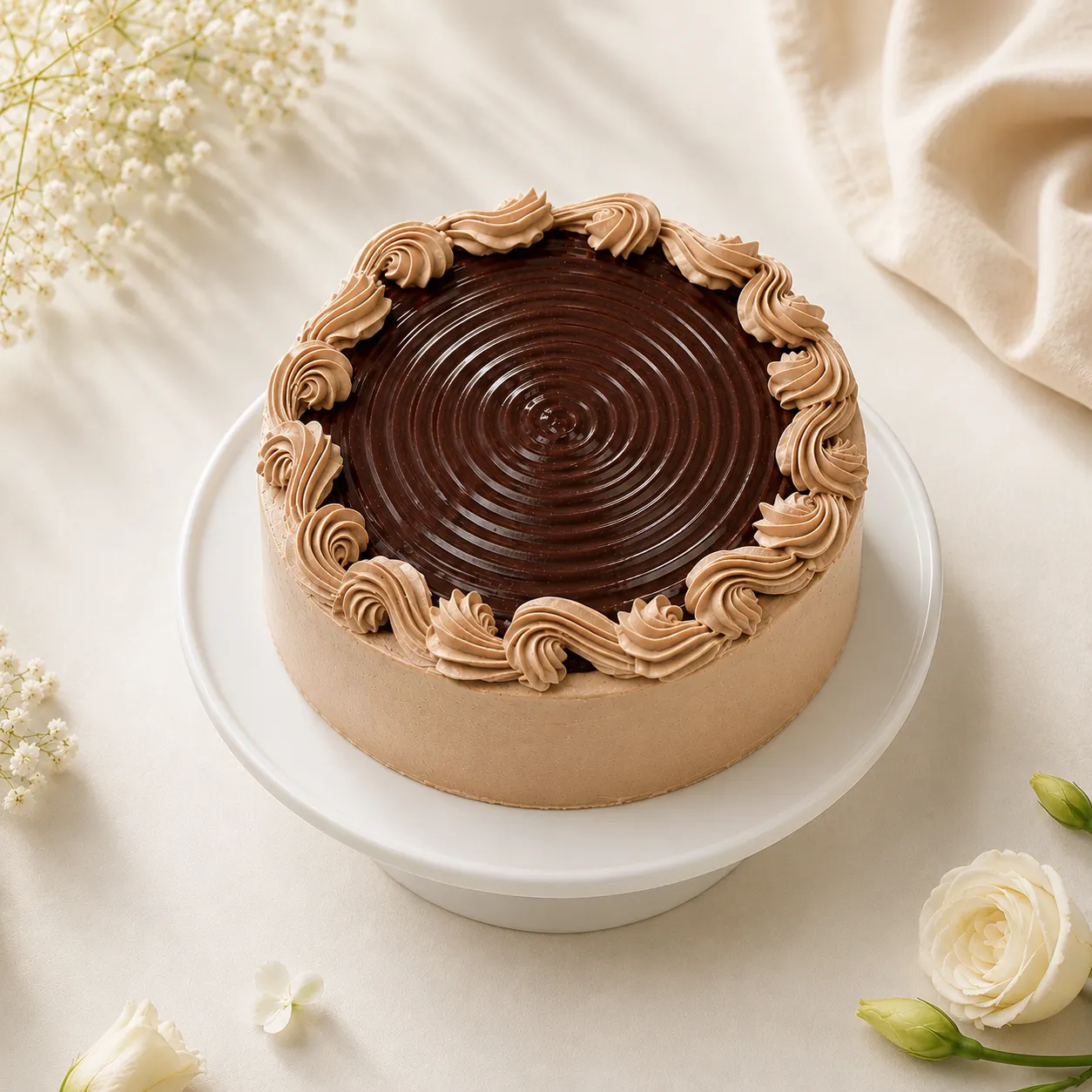Almond Tiramisu Cake